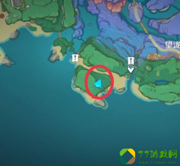 原神海祈岛盗宝团图案位置一览