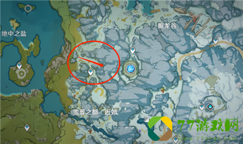 原神雪山八个石碑位置在哪